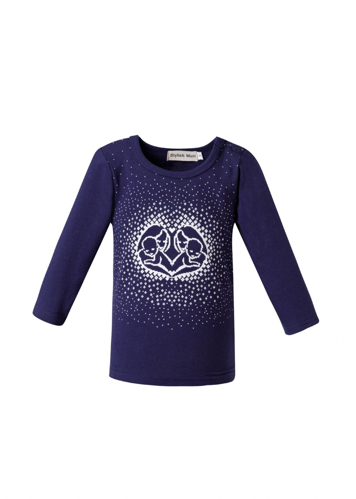 Blue LOVE Stylish Kid Top - Stylish Mum