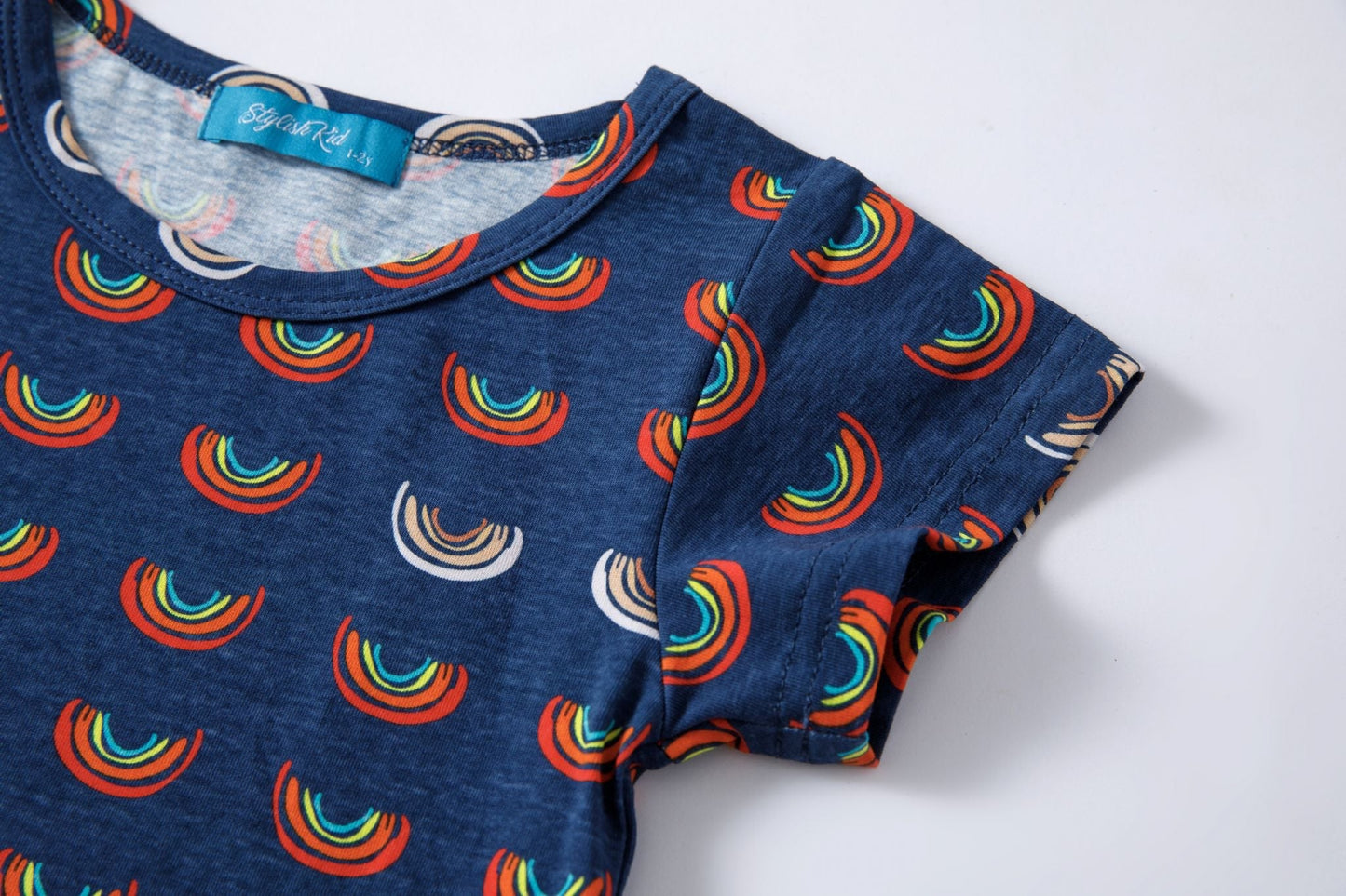 Boob Over the Rainbow Kids top - Stylish Mum