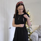 Classic Black Zip Breastfeeding Dress - Stylish Mum