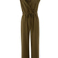 Kerry Khaki Breastfeeding Jumpsuit - Stylish Mum