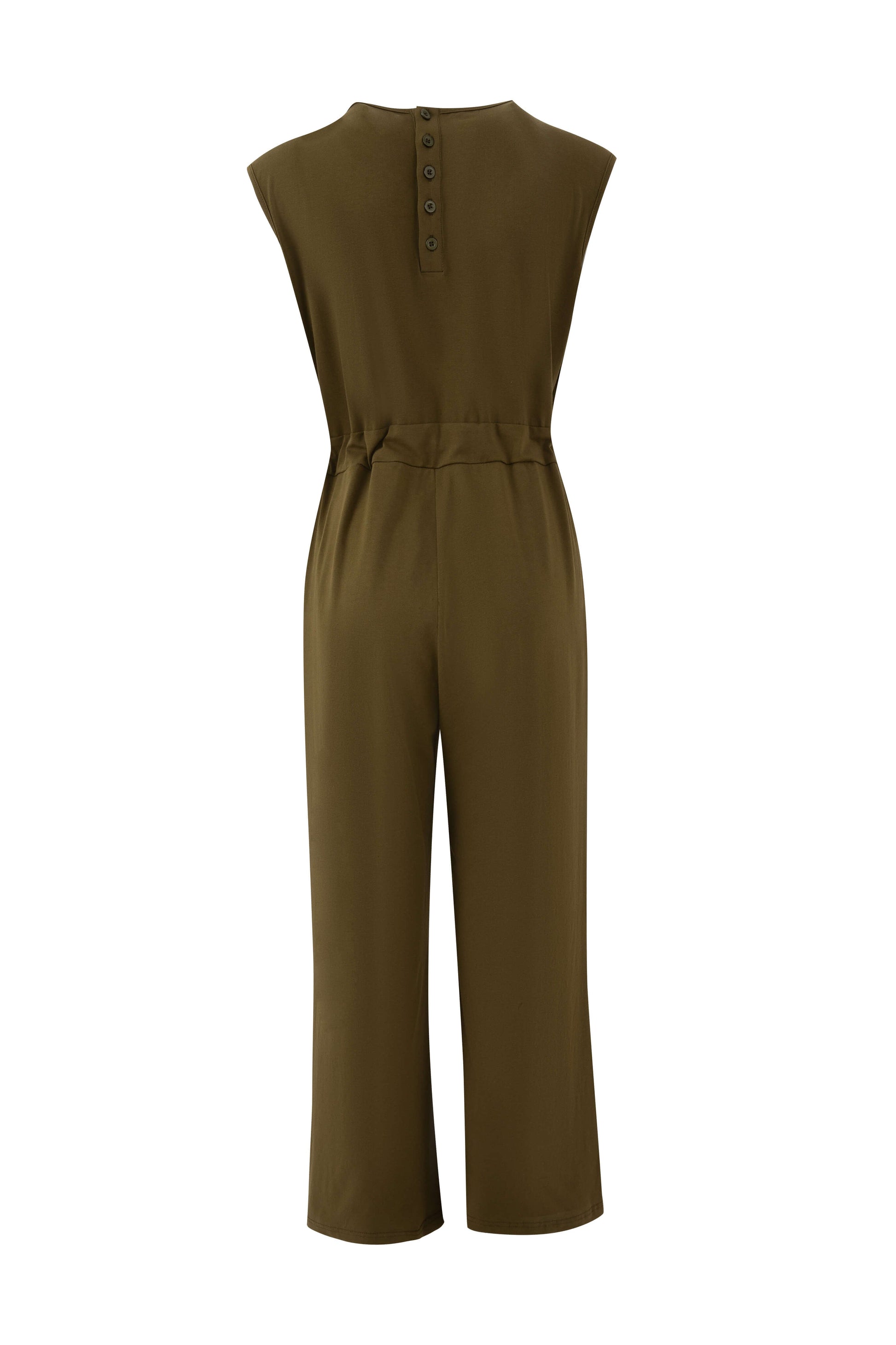 Kerry Khaki Breastfeeding Jumpsuit - Stylish Mum