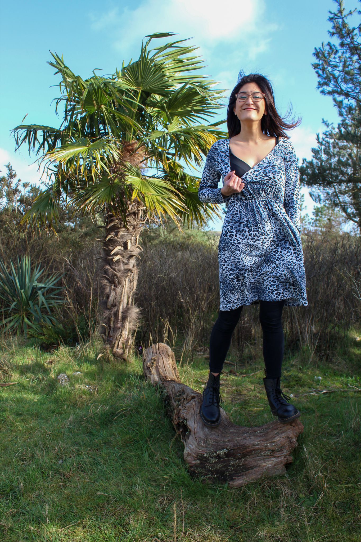 Lola Petite Leopard Dress (Pull down to breastfeed) - Stylish Mum