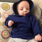 Navy Stylish Kid Hoodie - Stylish Mum