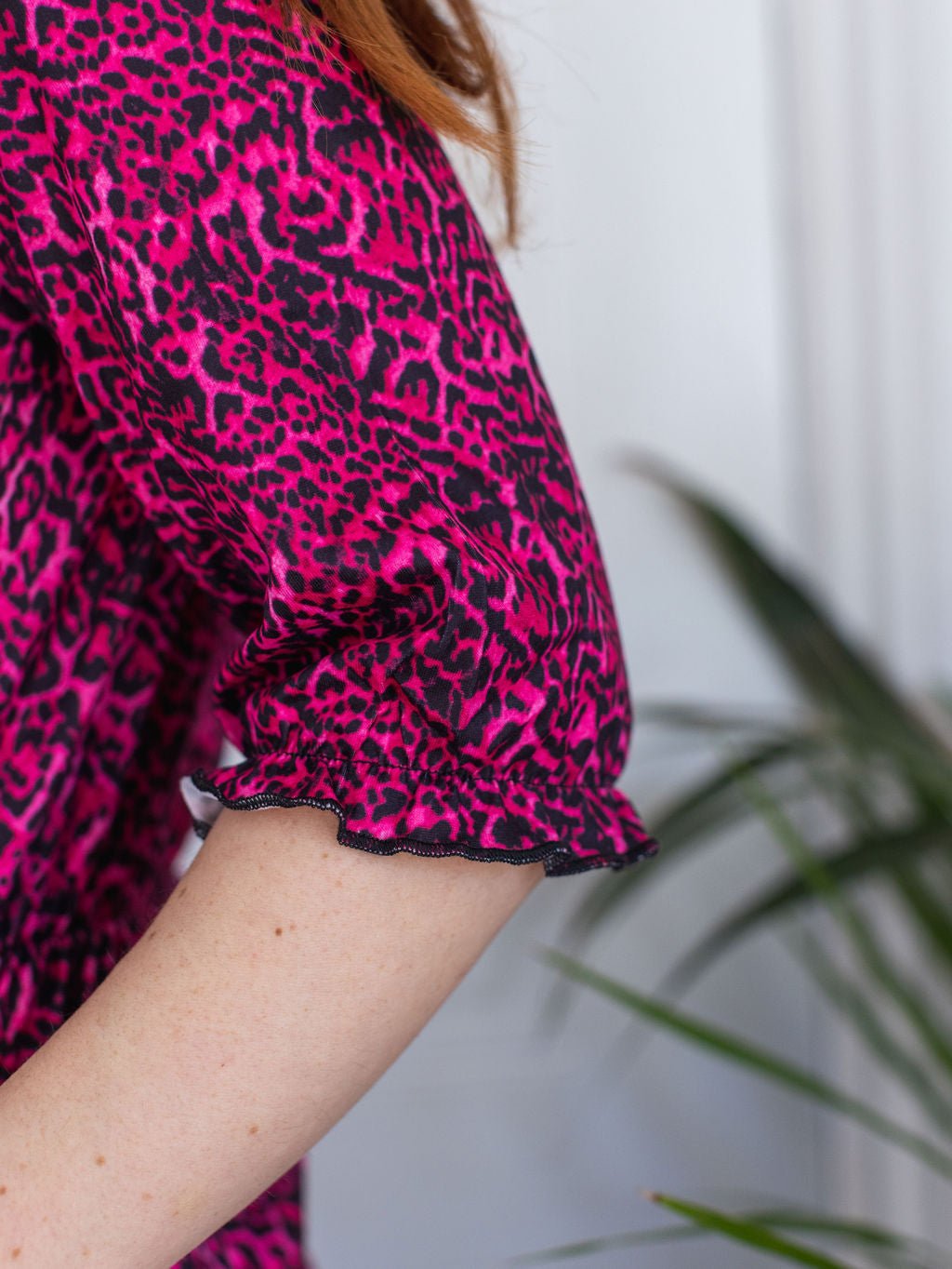 Petite Polly Leopard Dress ( Pull down to breastfeed) - Stylish Mum