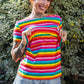 Rachael Rainbow Breastfeeding T-shirt - Stylish Mum