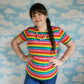 Rachael Rainbow Breastfeeding T-shirt - Stylish Mum