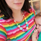 Rachael Rainbow Breastfeeding T-shirt - Stylish Mum