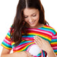 Rachael Rainbow Breastfeeding T-shirt - Stylish Mum