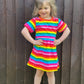 Rainbow Kid Dress - Stylish Mum