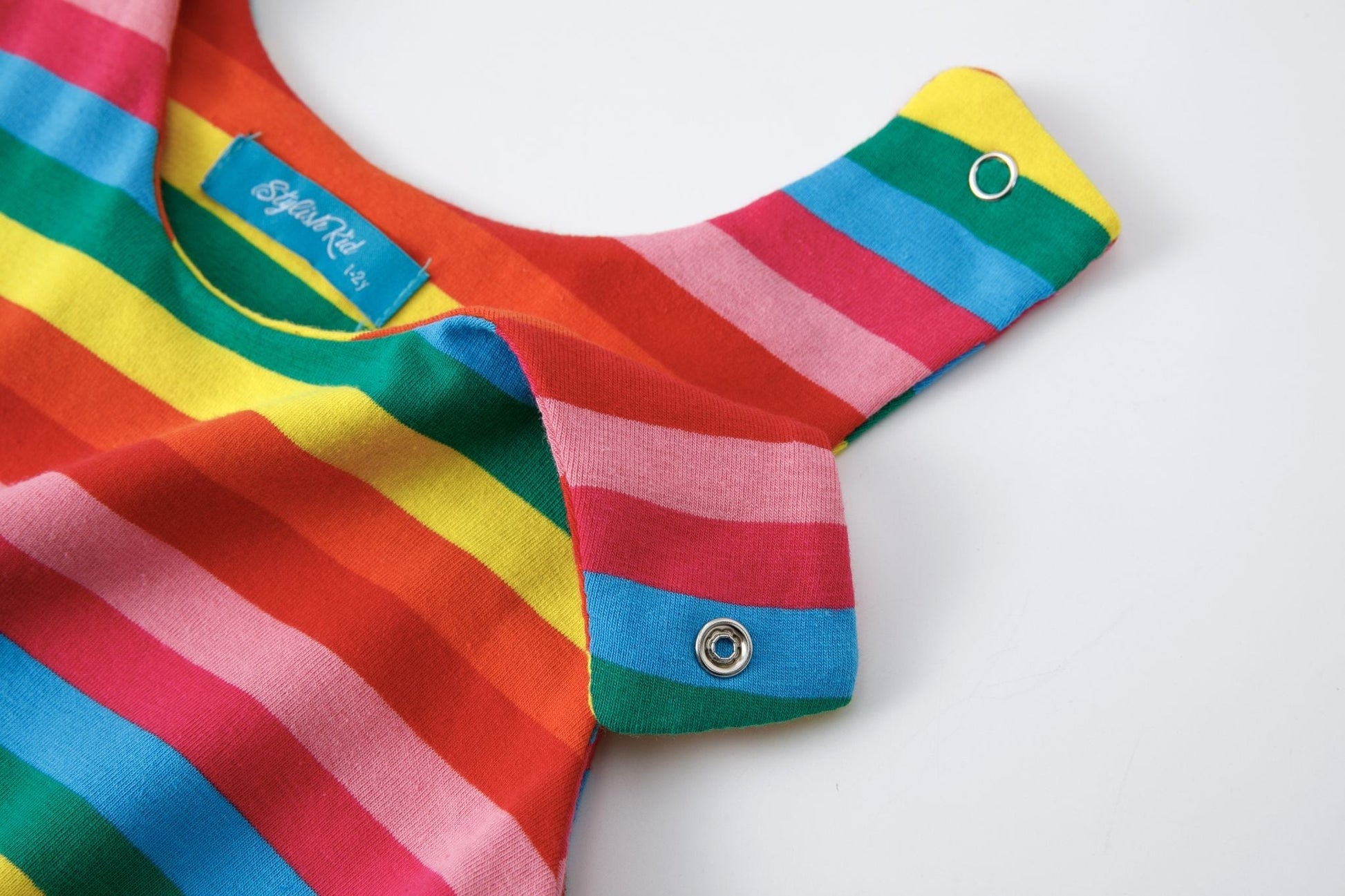 Rainbow Kid Dungarees - Stylish Mum